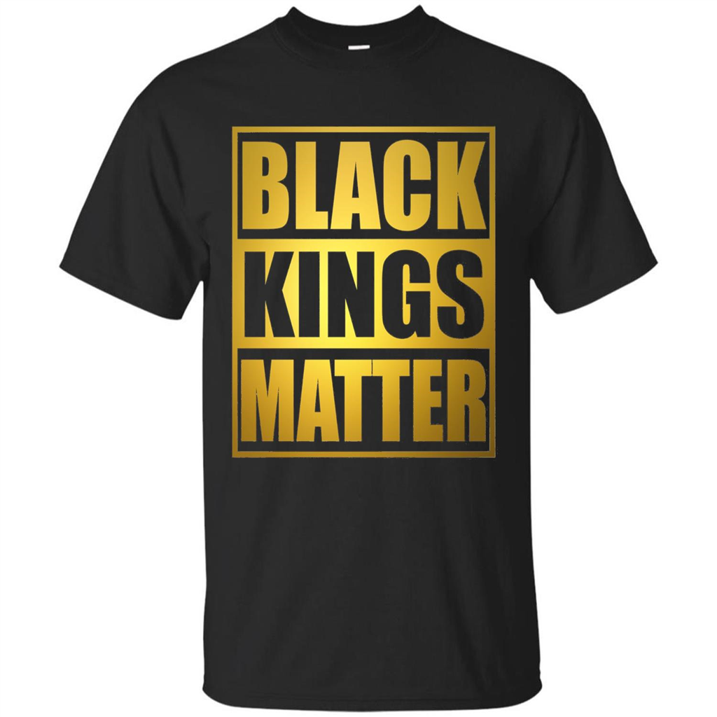 Black Kings Matter T-shirt Black
