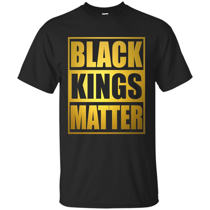 Black Kings Matter T-shirt Black