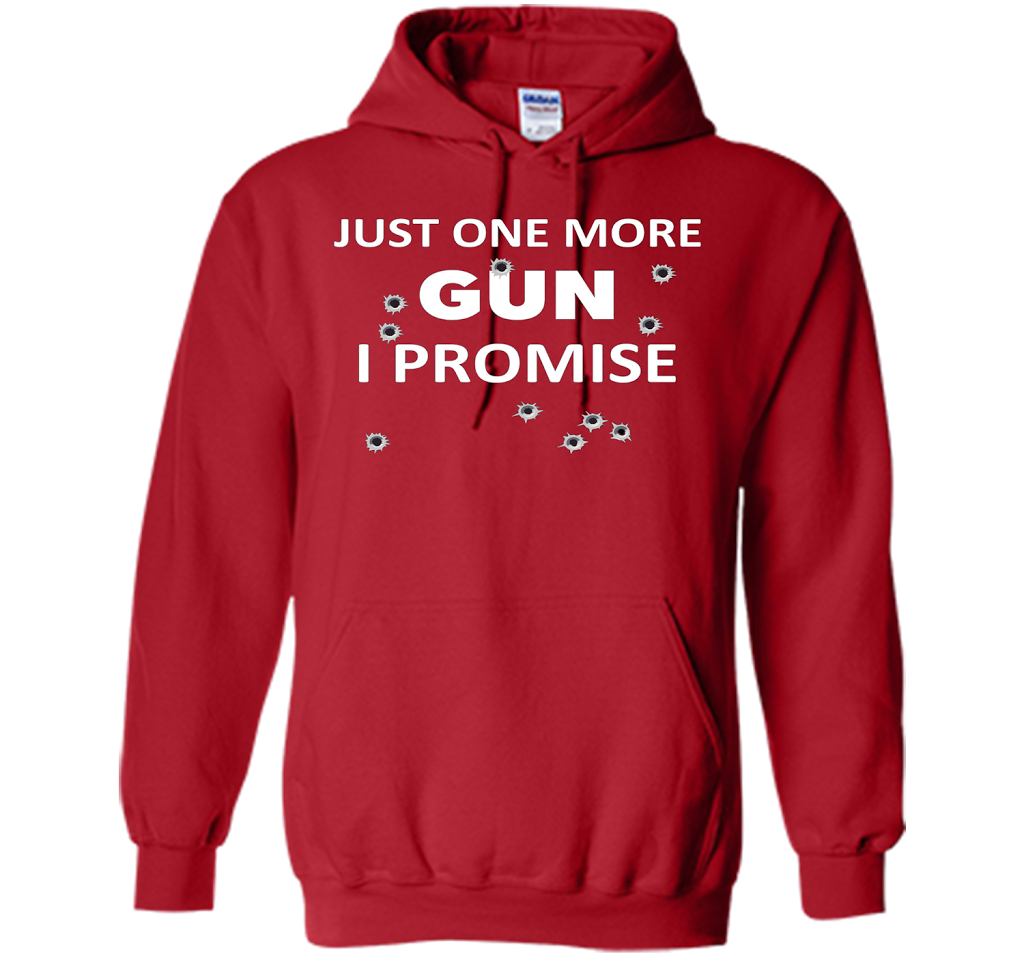 Gun Rights T-shirt Just One More Gun Red