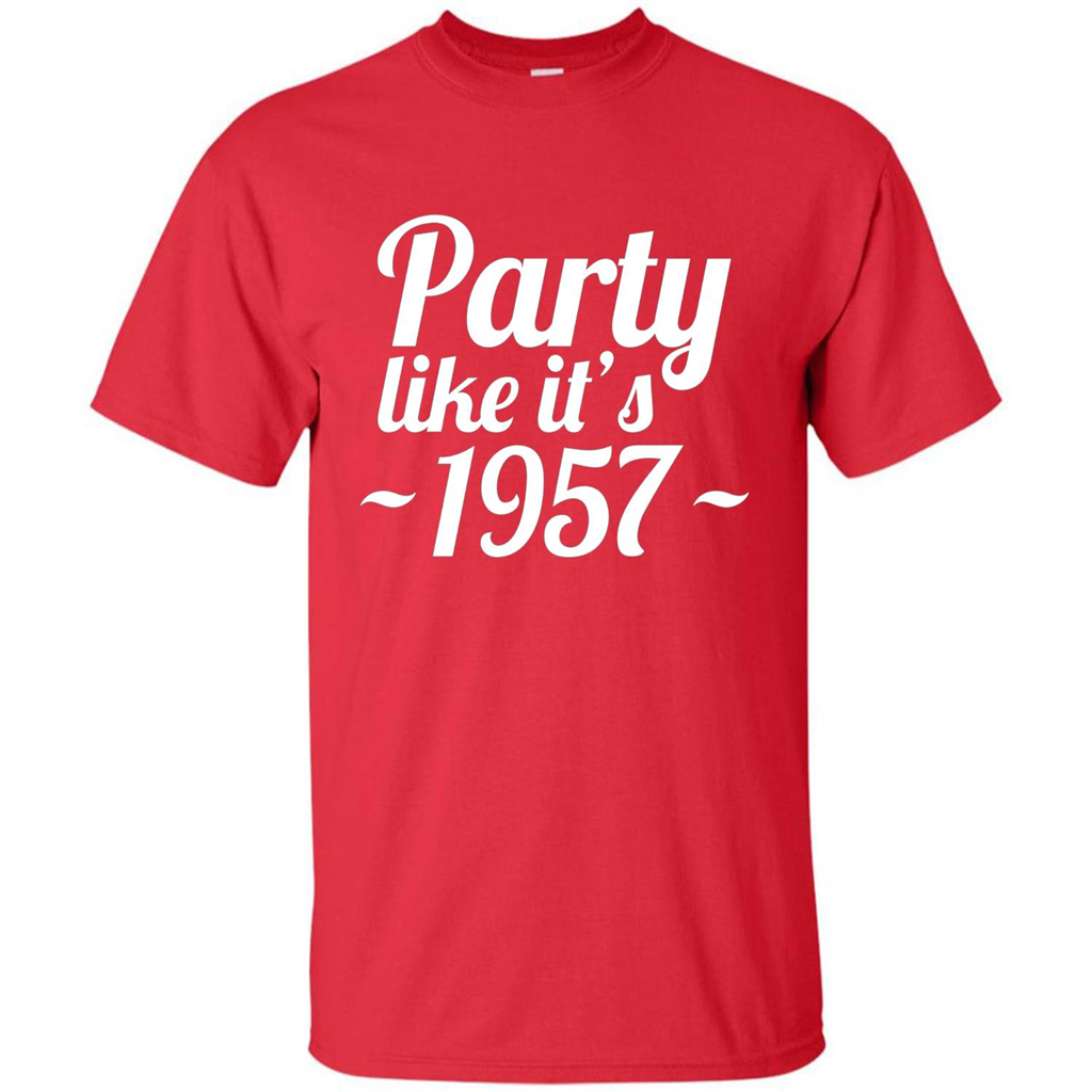 Party Like It's 1957 T-shirt Red