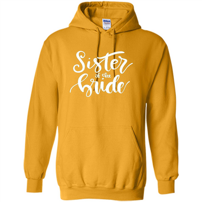 Sister Of The Bride T-shirt Gold