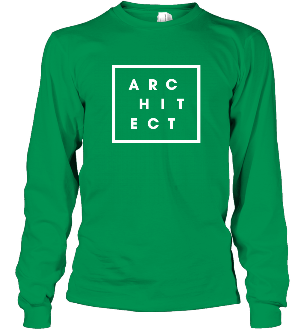 Architect Shirt Long Sleeve T-Shirt Long Sleeve T-Shirt Irish Green