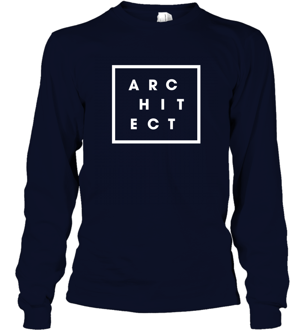 Architect Shirt Long Sleeve T-Shirt Long Sleeve T-Shirt Navy