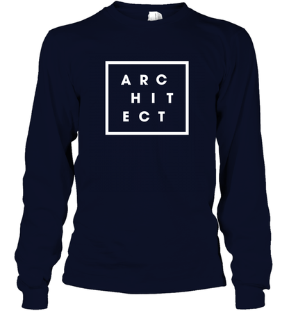 Architect Shirt Long Sleeve T-Shirt Long Sleeve T-Shirt Navy