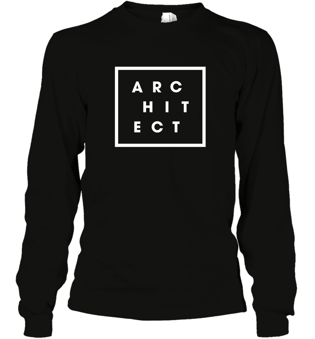 Architect Shirt Long Sleeve T-Shirt Long Sleeve T-Shirt Black