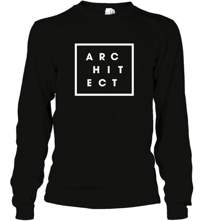 Architect Shirt Long Sleeve T-Shirt Long Sleeve T-Shirt Black