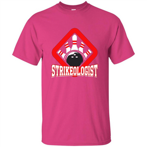 Strikeologist Bowling T-shirt For Bowling Lover