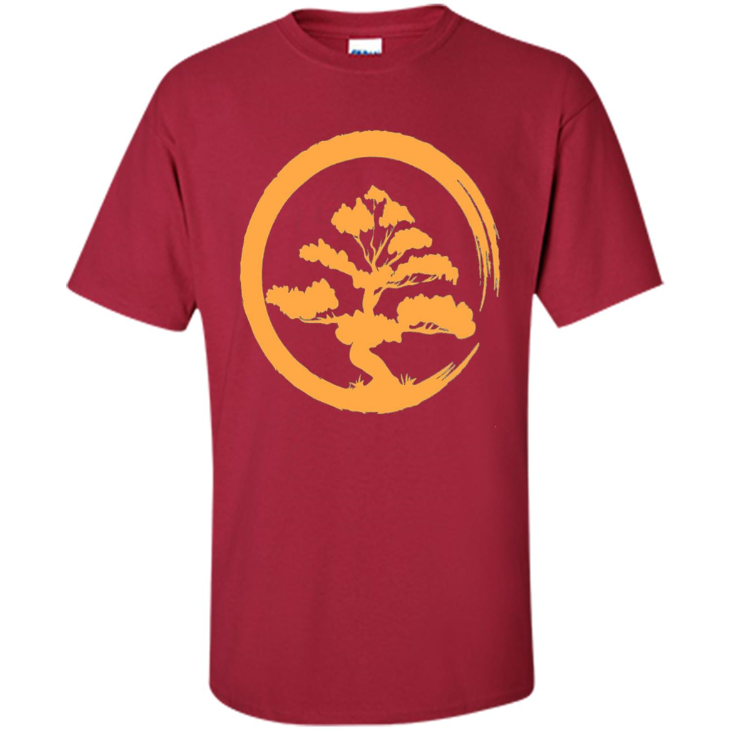 Bonsai Tree Japanese Zen Artist T-shirt Cardinal