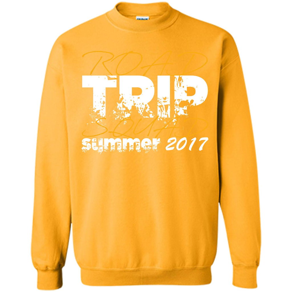 Summer T-shirt Road Trip Squad Summer 2017 Gold