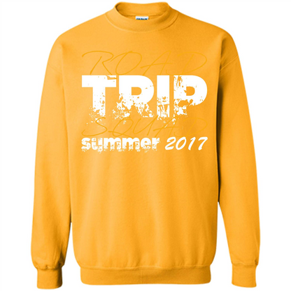 Summer T-shirt Road Trip Squad Summer 2017 Gold