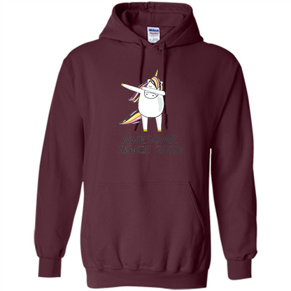 Awesome Since 2010 T-shirt Born In 2010 Maroon