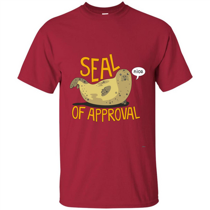 Seal Of Approval T-shirt Cardinal