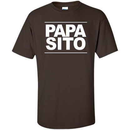 Fathers Day T-shirt Papa Sito Dark Chocolate