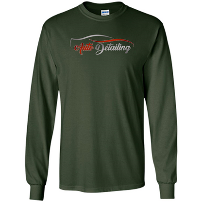 Auto Detailing Shirt Red And Black
