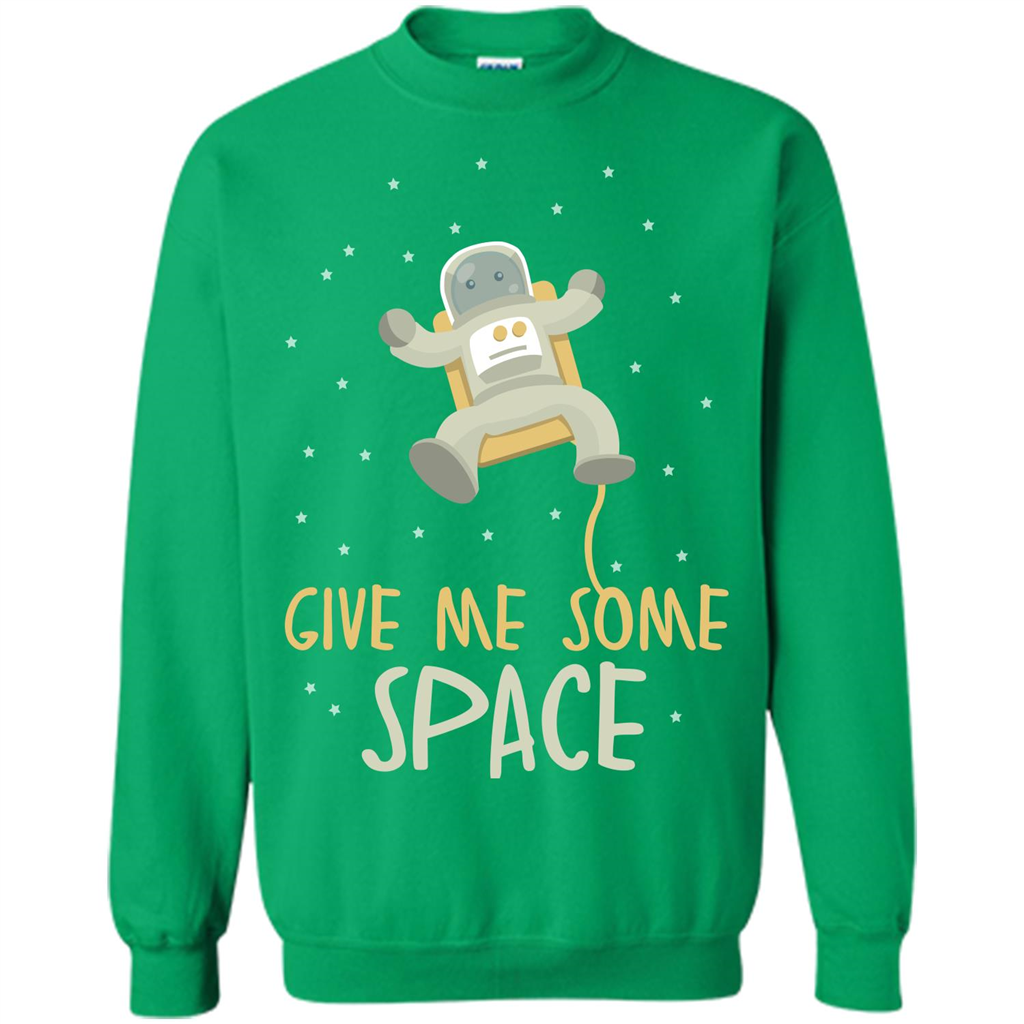 Astronaut T-shirt Give Me Some Space T-shirt Irish Green