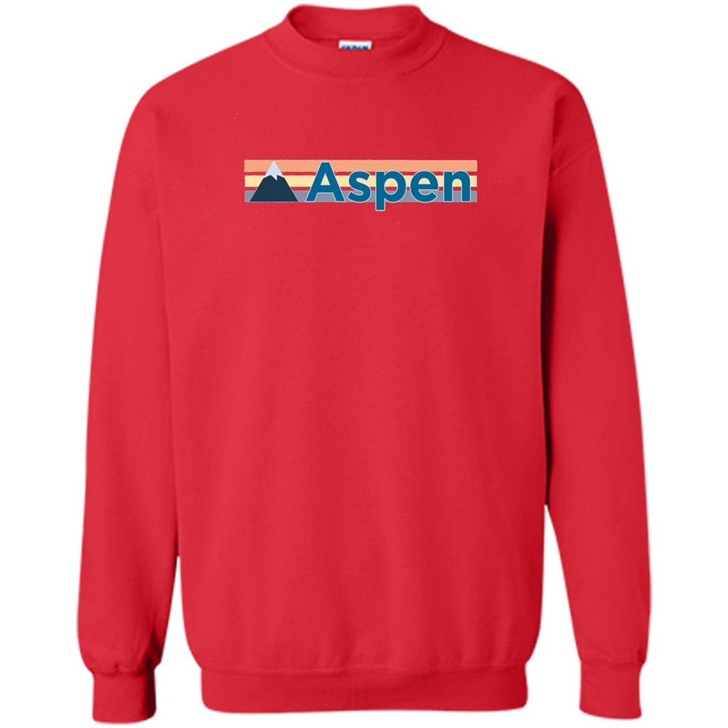 Aspen Retro Mountain T-shirt