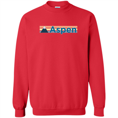 Aspen Retro Mountain T-shirt
