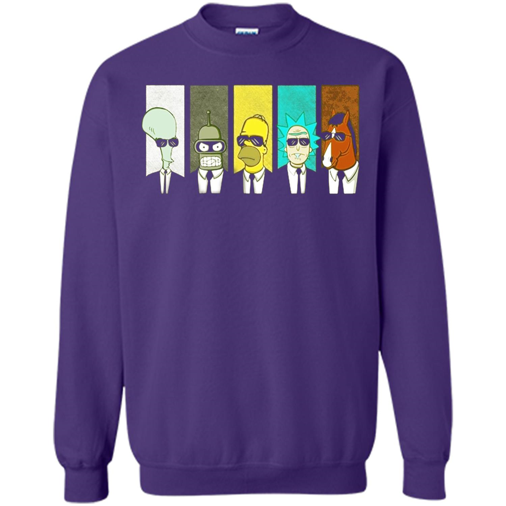 Form Into Rick And Go To The Morty T-shirt Purple