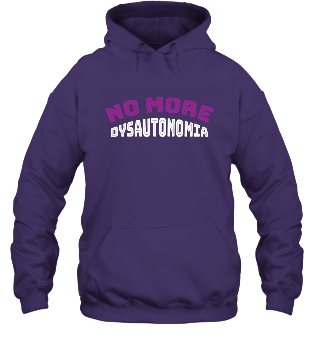 No More Dysautonomia Shirt Hoodie Hoodie Purple