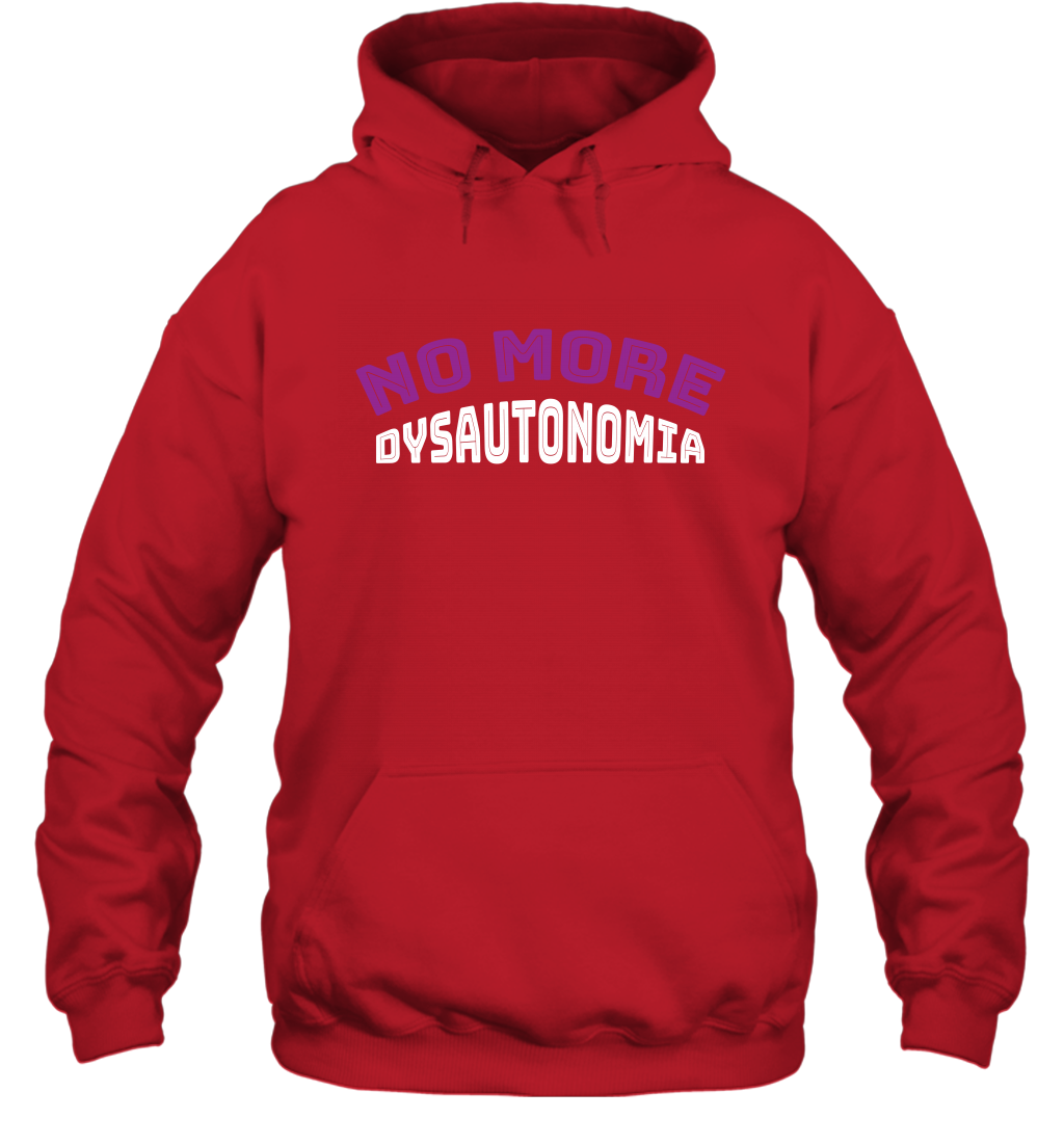 No More Dysautonomia Shirt Hoodie Hoodie Red