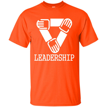 Leadership T-shirt Orange