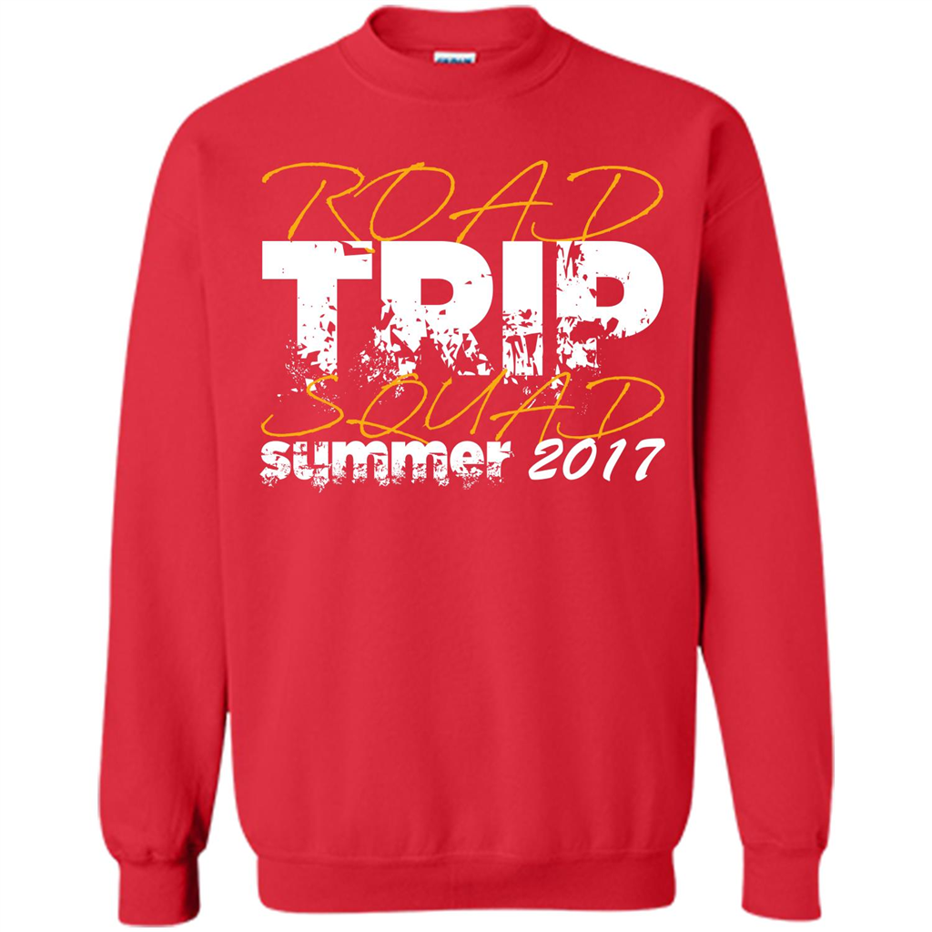 Summer T-shirt Road Trip Squad Summer 2017 Red