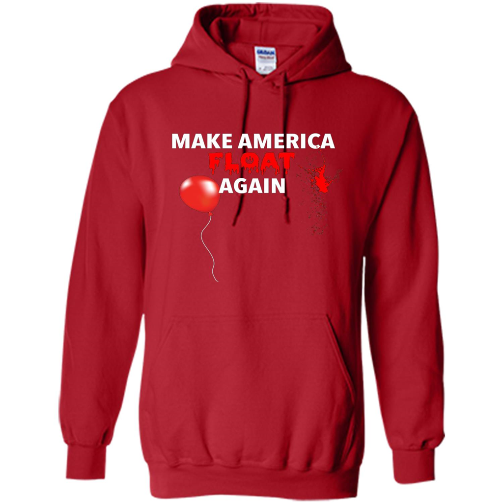 Make America Float Again T-Shirt Halloween Horror T-shirt Red