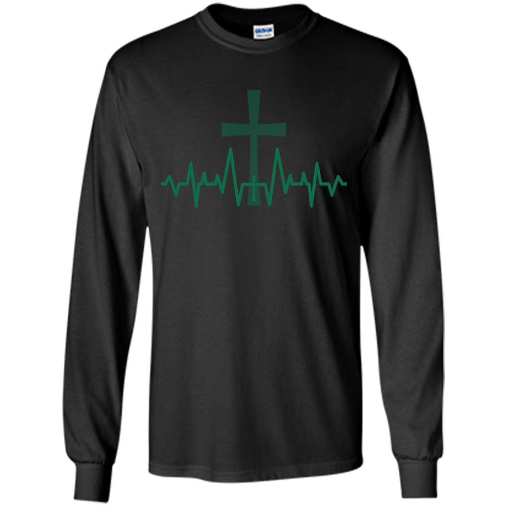 Christian ECG T-shirt Black