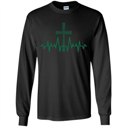 Christian ECG T-shirt Black