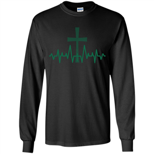Christian ECG T-shirt Black