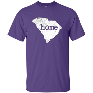 South Carolina T-hirt Distressed South Carolina Home T-shirt