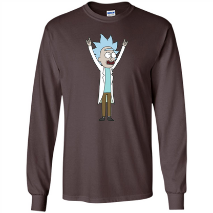 Movie Lover. Tiny Rick T-shirt Dark Chocolate