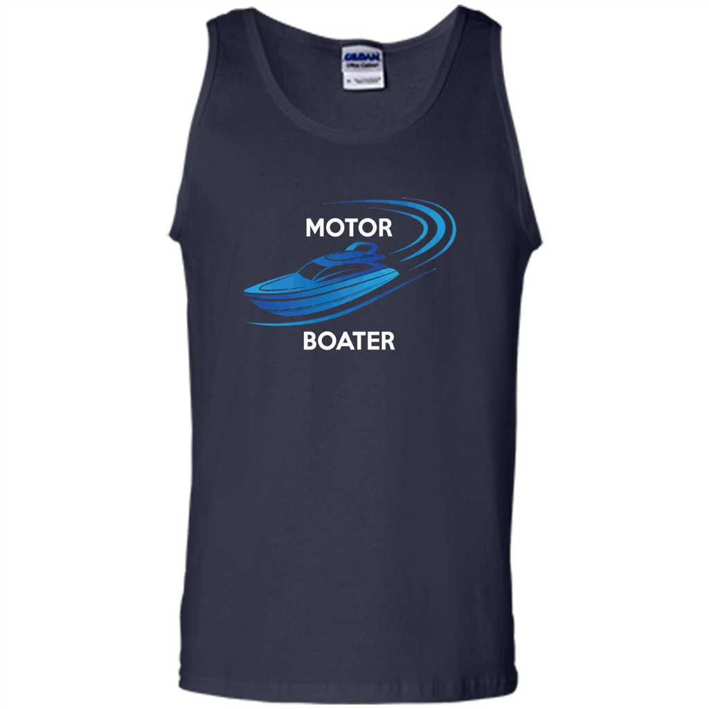 Motor Boater T-shirt Navy