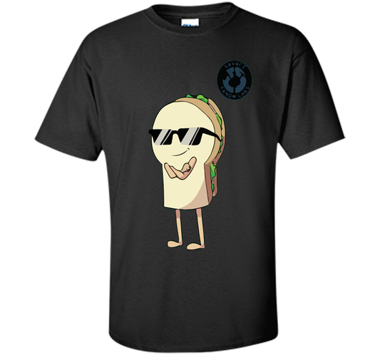 SAVAGE SANDWICH - FOOD LOVER LIMITED EDITION TEE T-shirt Black