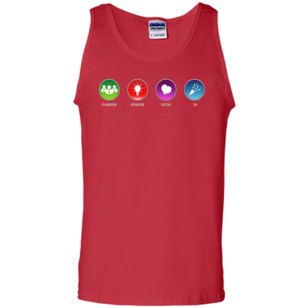 Values Icons T-shirt Red