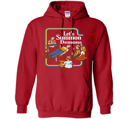 Let's Summon Demons T-Shirt Red