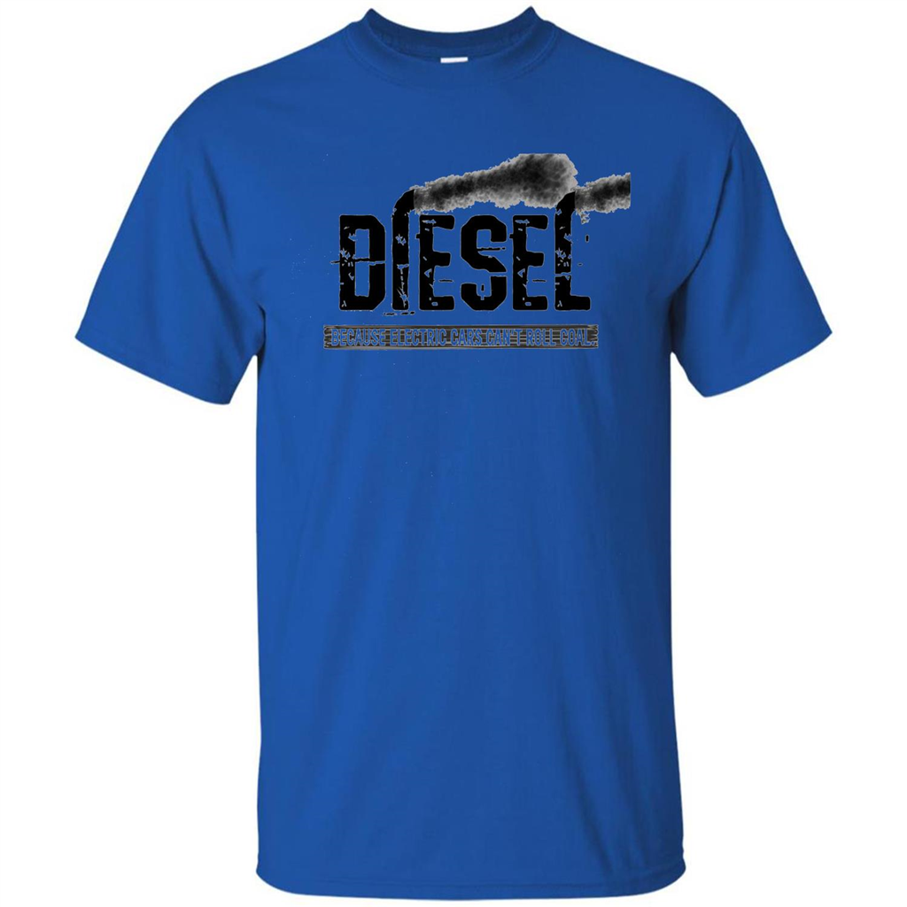Diesel Rolling Coal T-Shirt Black Smoke Lifted Truck T-Shirt Royal