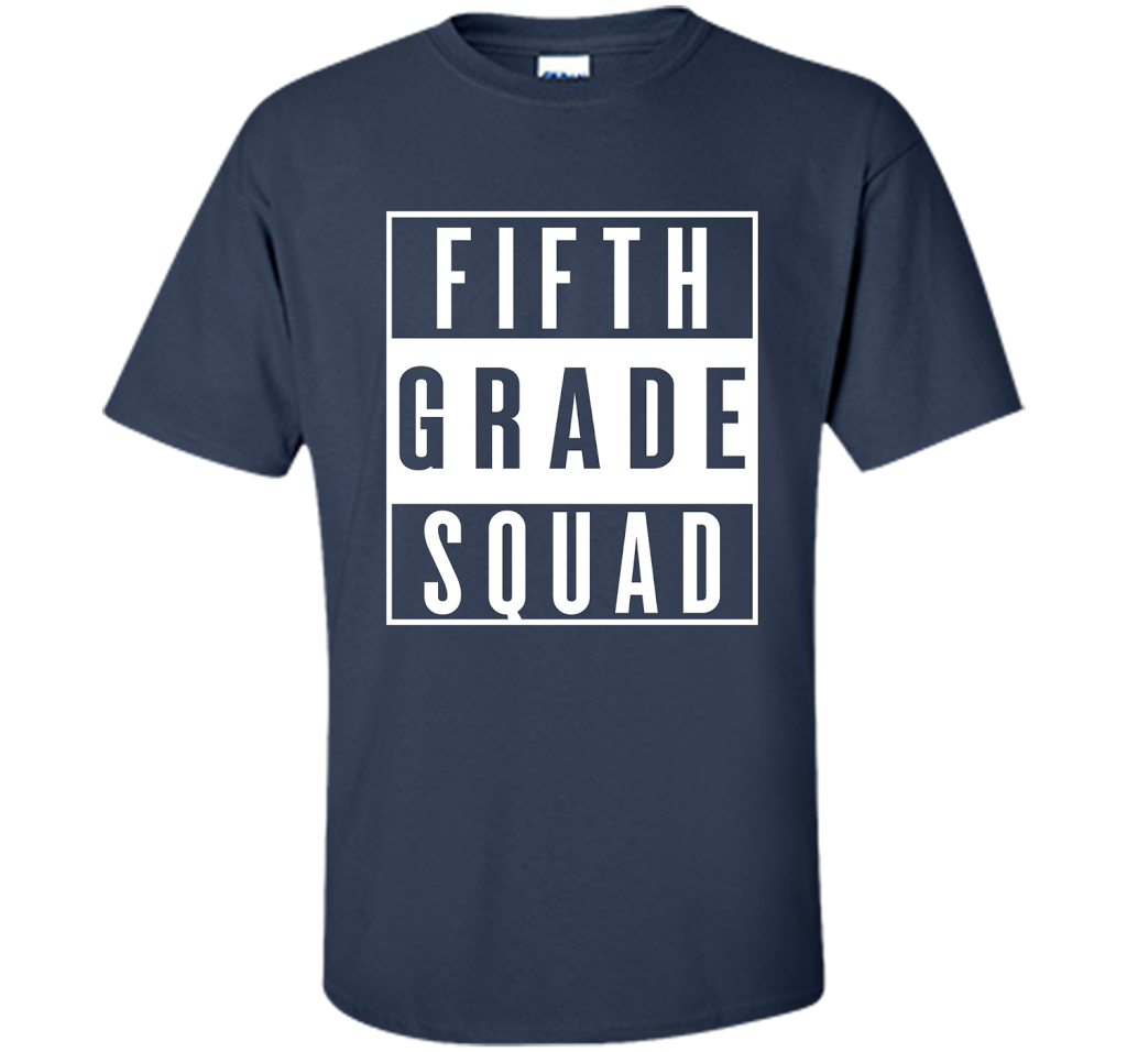 Fifth Grade Squad T-shirt Navy