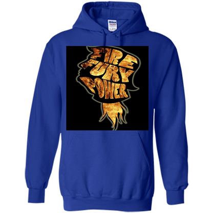 Fire Fury Power T-shirt Royal