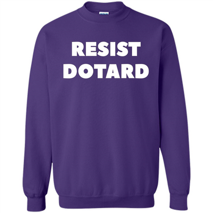 American President T-shirt Resist Dotard T-Shirt Orange