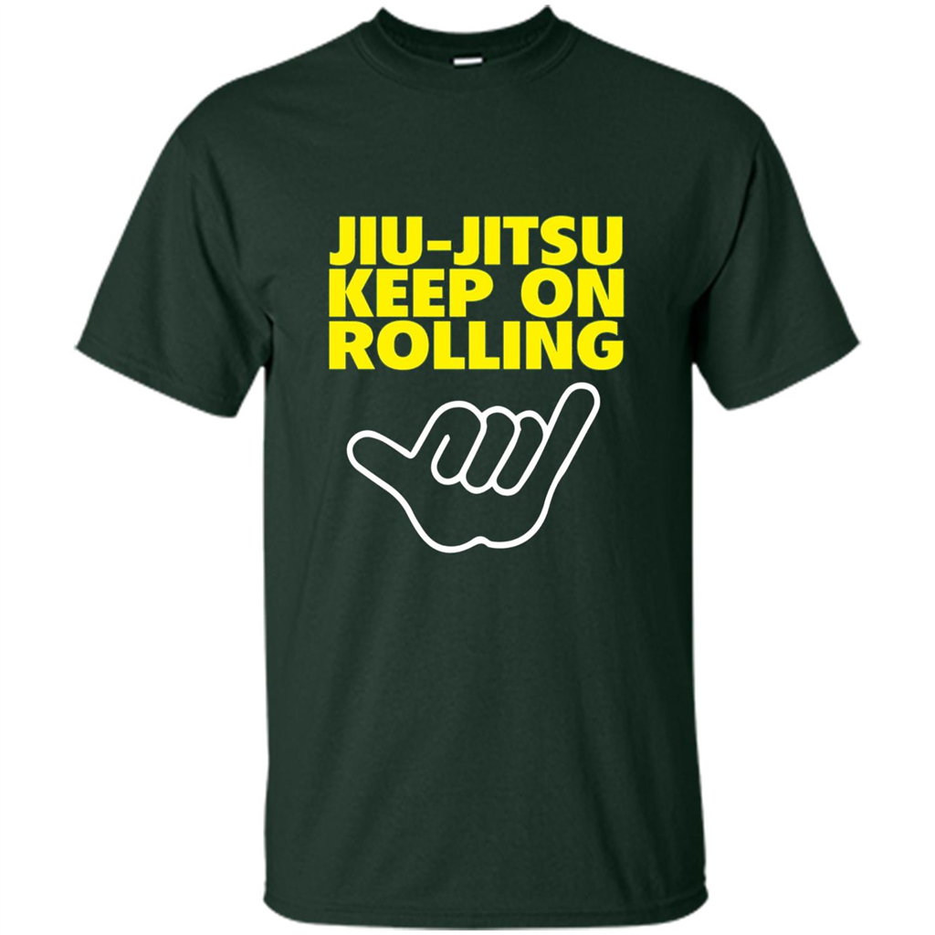 JIU JITSU KEEP ON ROLLING T-SHIRT Forest Green