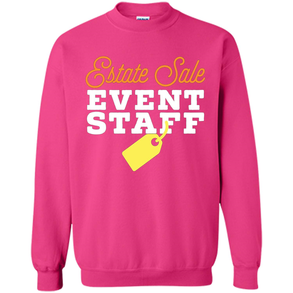 Estate Sale Event Staff T-shirt Heliconia