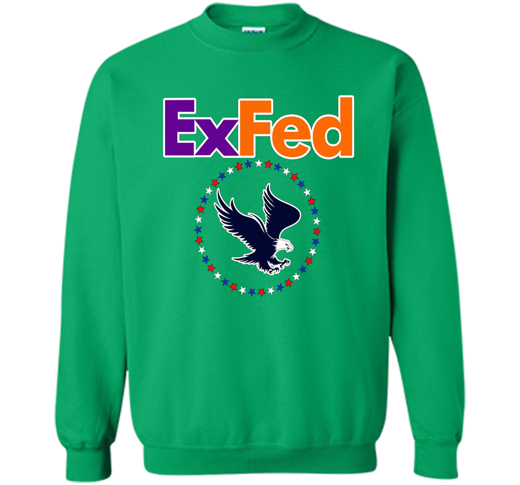 Funny Retired Federal Government Worker EX FED T-shirt t-shirt Irish Green