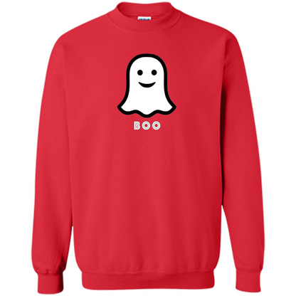 Boo Ghost T-shirt Red