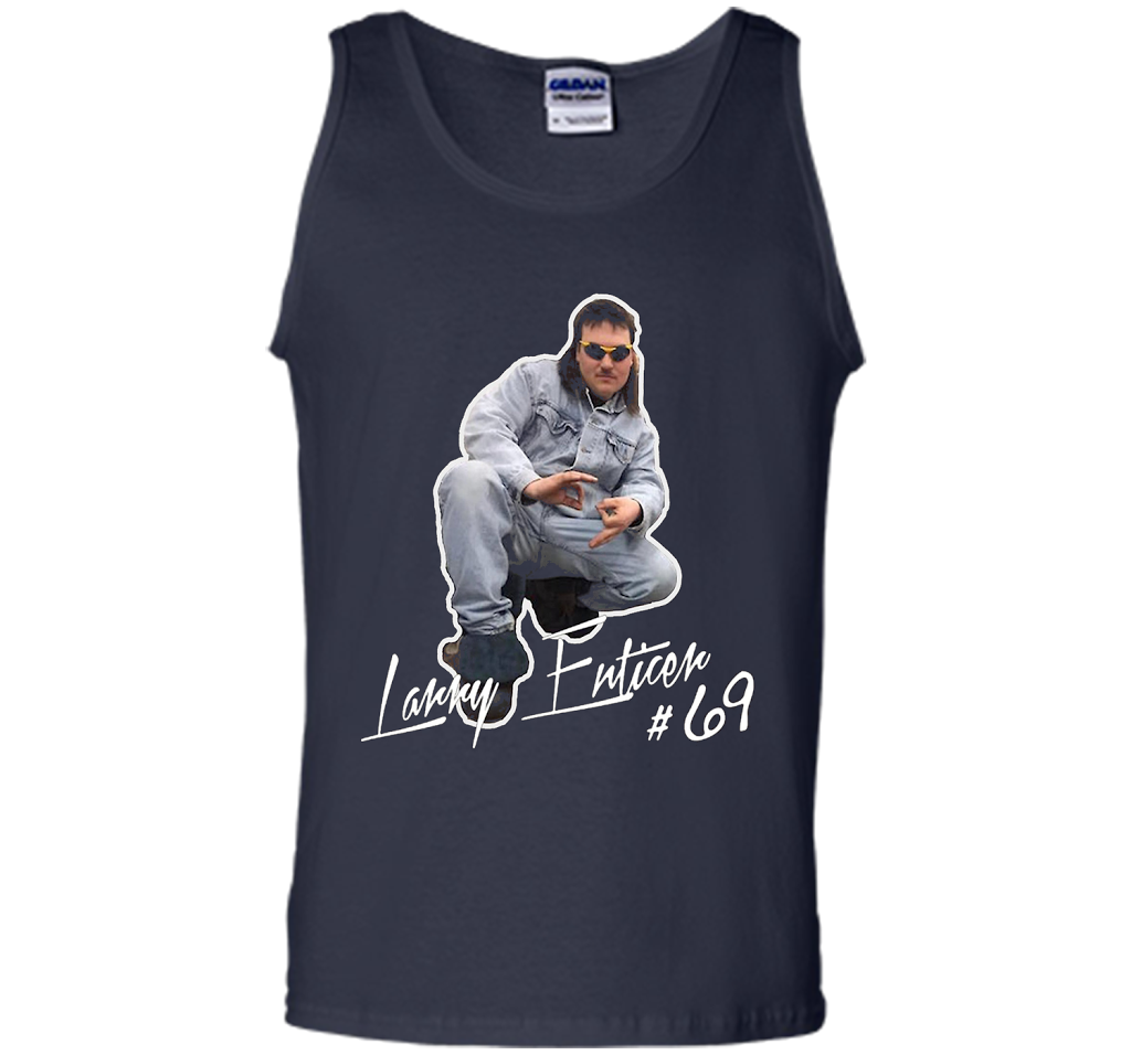 Larry Enticer T-shirt Just Gonna Send It T-shirt Navy