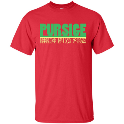 Pursige T-shirt Red