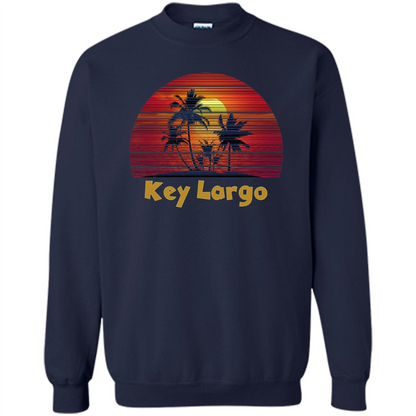 Key Largo Florida T-shirt Navy