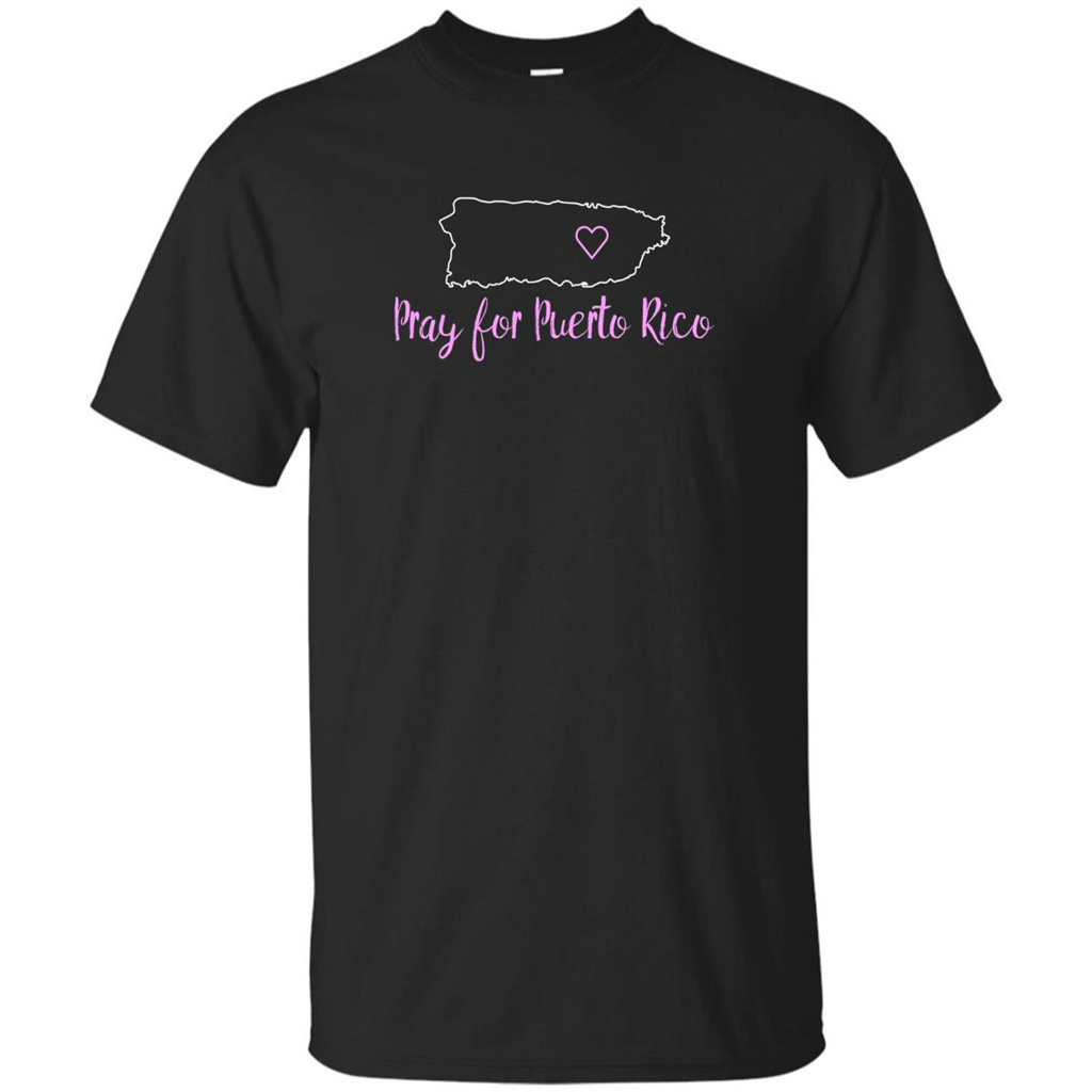 Pray For Puerto Rico T-shirt Royal