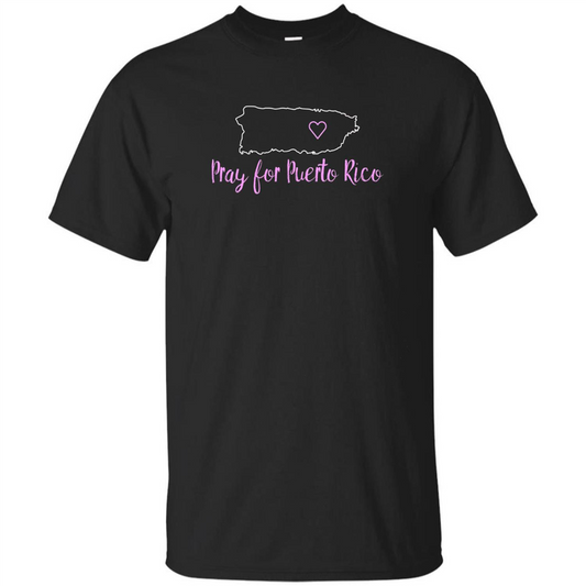 Pray For Puerto Rico T-shirt Royal