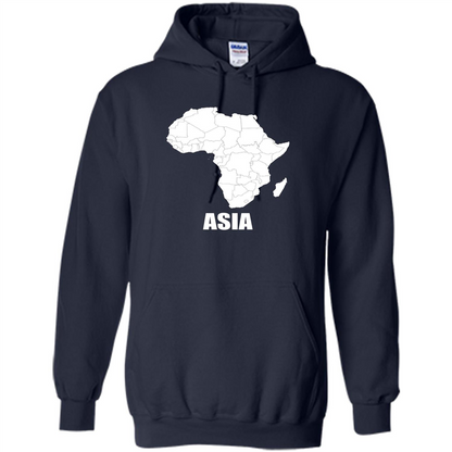 Africa Asia Funny t-shirts - Humor T-shirts Navy